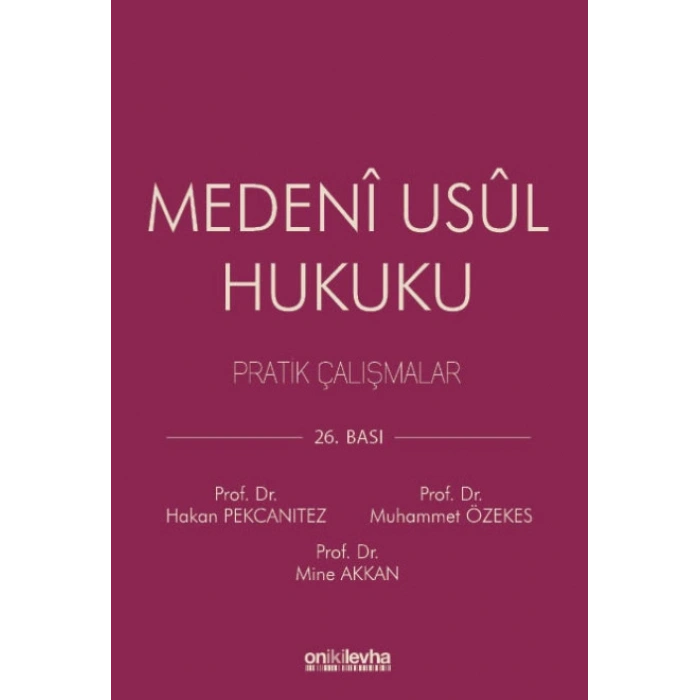 Medeni Usul Hukuku Pratik Çalışmalar