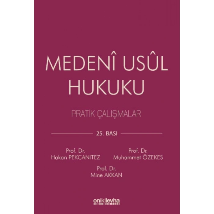Medeni Usul Hukuku Pratik Çalışmalar