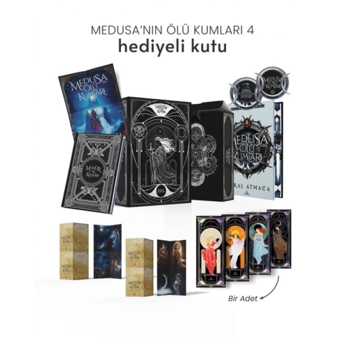 Medusa’nın Ölü Kumları - 4  (Yan Boyamalı - Hediyeli Tekli Kutu)
