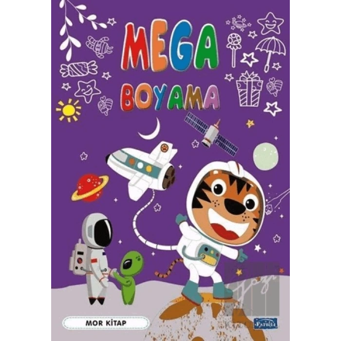 Mega Boyama - Mor Kitap