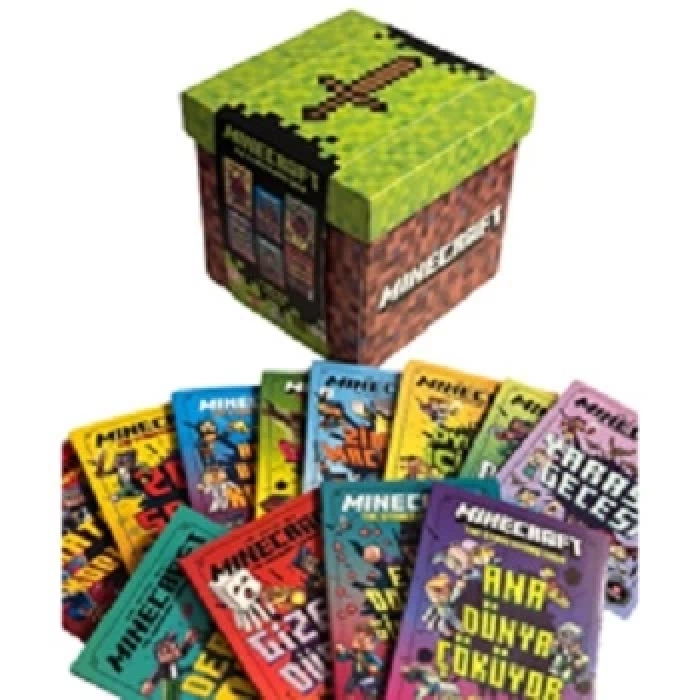 Mega Minecraft Küpü 12 Kitap Set