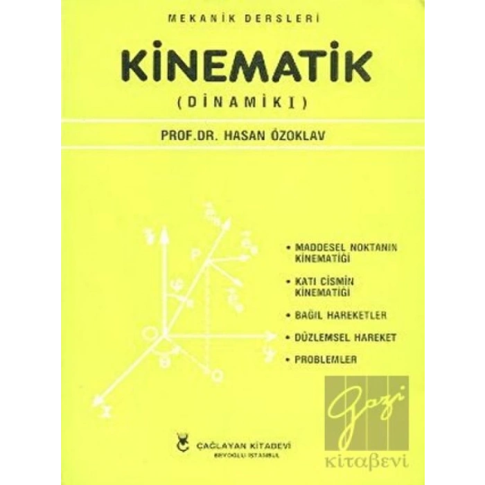 Mekanik Dersleri: Kinematik