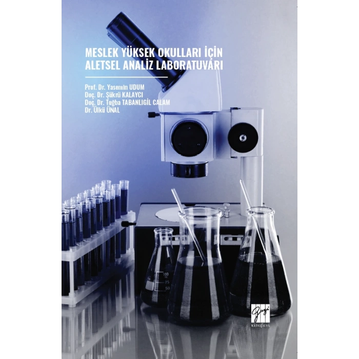 Meslek Yüksek Okulları İçin Aletsel Analiz Laboratuvarı