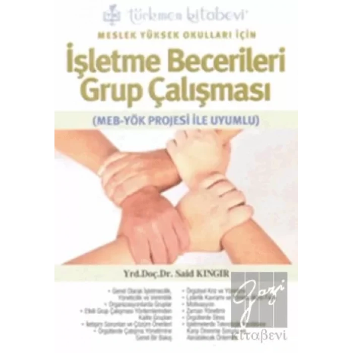 Meslek Yüksek Okulları İçin İşletme Becerileri Grup Çalışması