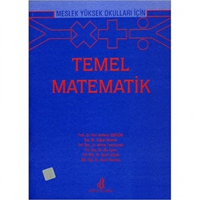 Meslek Yüksek Okulları İçin Temel Matematik