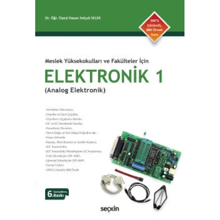 Meslek Yüksekokulları ve Fakülteler İçinElektronik – 1 (Analog Elektronik)