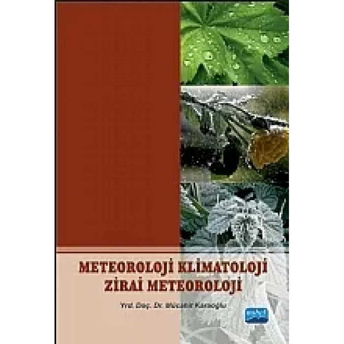 Meteoroloji Klimatoloji Zirai Meteoroloji