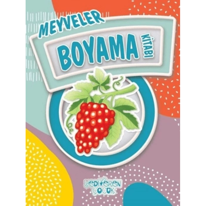 Meyveler Boyama Kitabı