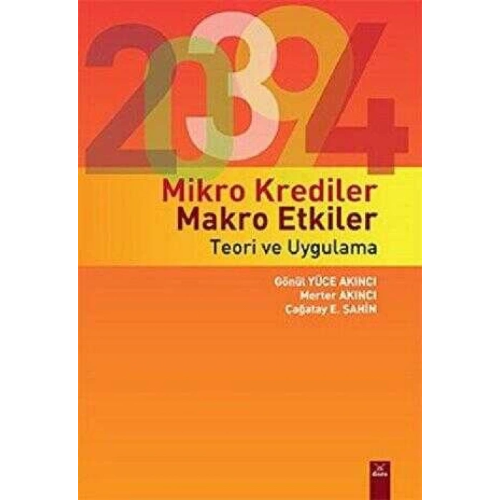 Mikro Krediler Makro Etkiler Teori ve Uygulama