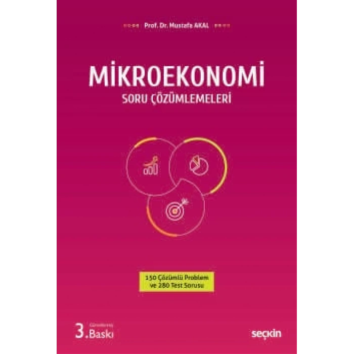 Mikroekonomi Soru Çözümlemeleri 150 Çözümlü Problem ve 280 Test Sorusu