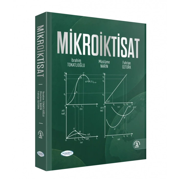 Mikroİktisat 3. Baskı - İBRAHİM TOKATLIOĞLU - MÜSLÜME NARİN