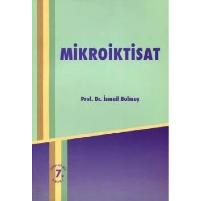 Mikroiktisat - İSMAİL BULMUŞ