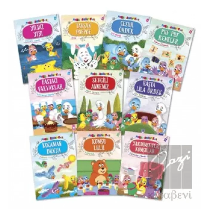 Mini Masallar 4 - (10 Kitap Takım)