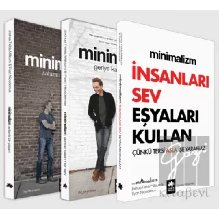 Minimalizm Serisi - 3 Kitap Takım