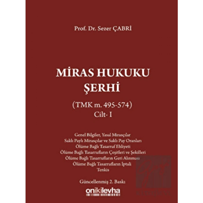 Miras Hukuku Şerhi