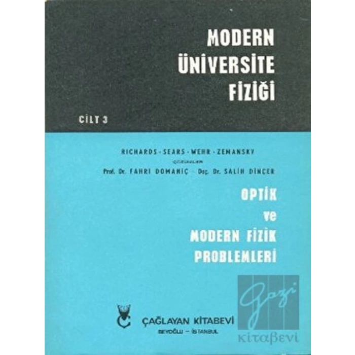 Modern Üniversite Fiziği Cilt: 3