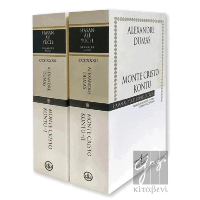 Monte Cristo Kontu - 2 Kitap Takım