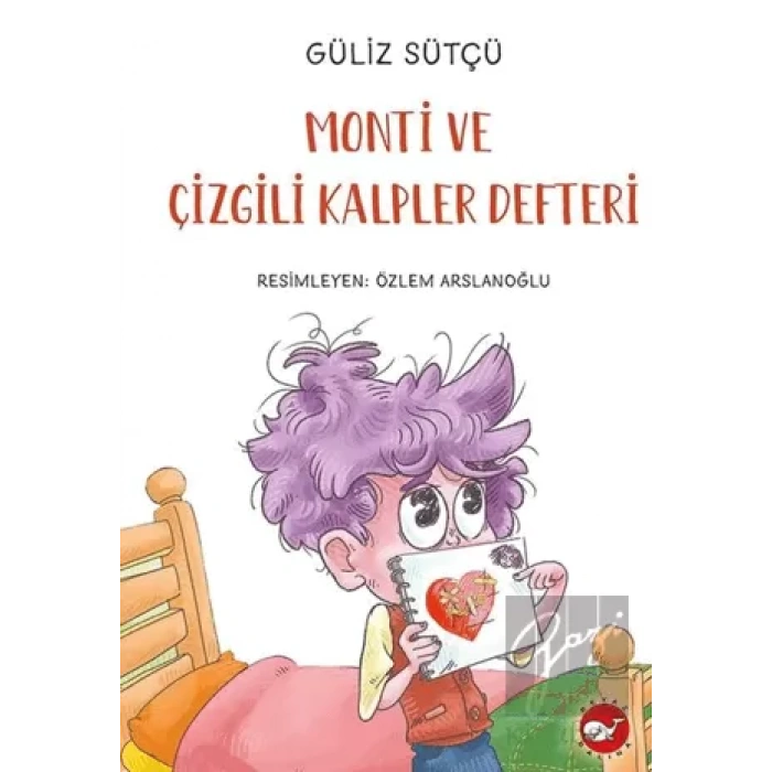 Monti Ve Çizgili Kalpler Defteri