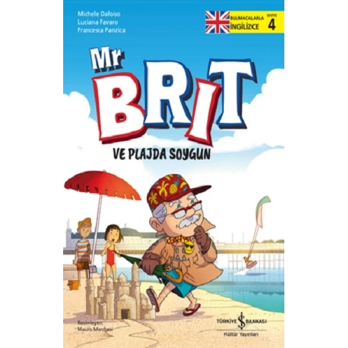 Mr Brit ve Plajda Soygun – Bulmacalarla İngilizce-4