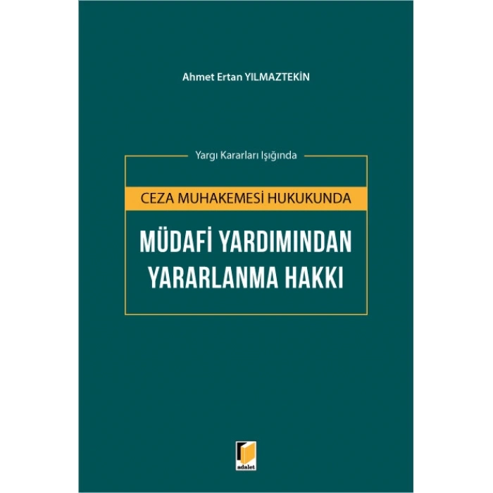 Müdafi Yardımından Yararlanma Hakkı