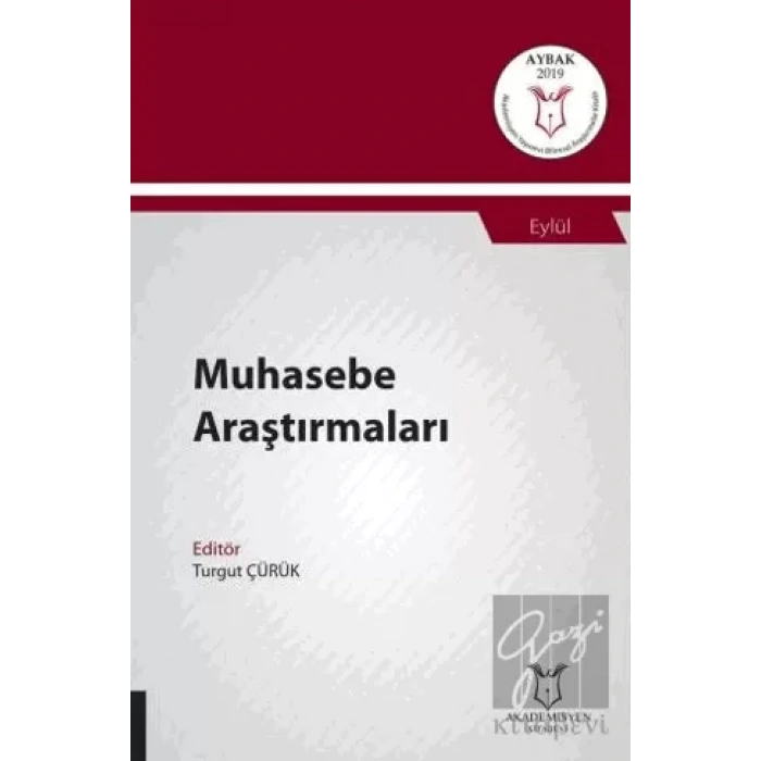 Muhasebe Araştırmaları (AYBAK 2019 Eylül)