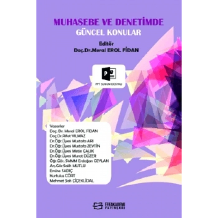Muhasebe ve Denetimde Güncel Konular