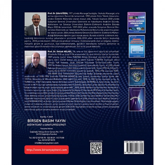 Mühendislik Elektromanyetiğinin Temelleri / Prof. Dr. Şükrü Özen, Prof. Dr. Selçuk Helhel