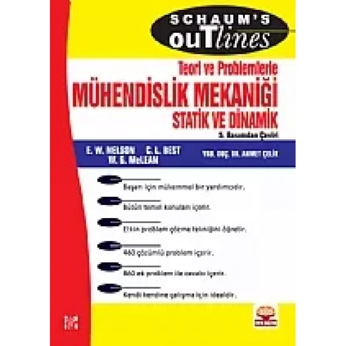 Mühendislik Mekaniği Statik ve Dinamik Teori ve Problemlerle / Engineering Mechanics Statics and Dynamics - Schaum's