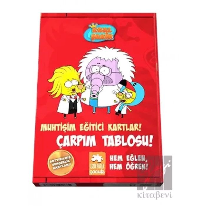 Muhtişim Eğitici Kartlar! - Çarpım Tablosu!