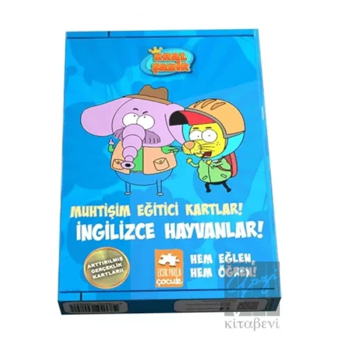 Muhtişim Eğitici Kartlar! - İngilizce Hayvanlar!