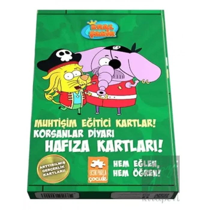 Muhtişim Eğitici Kartlar! - Korsanlar Diyarı Hafıza Kartları!