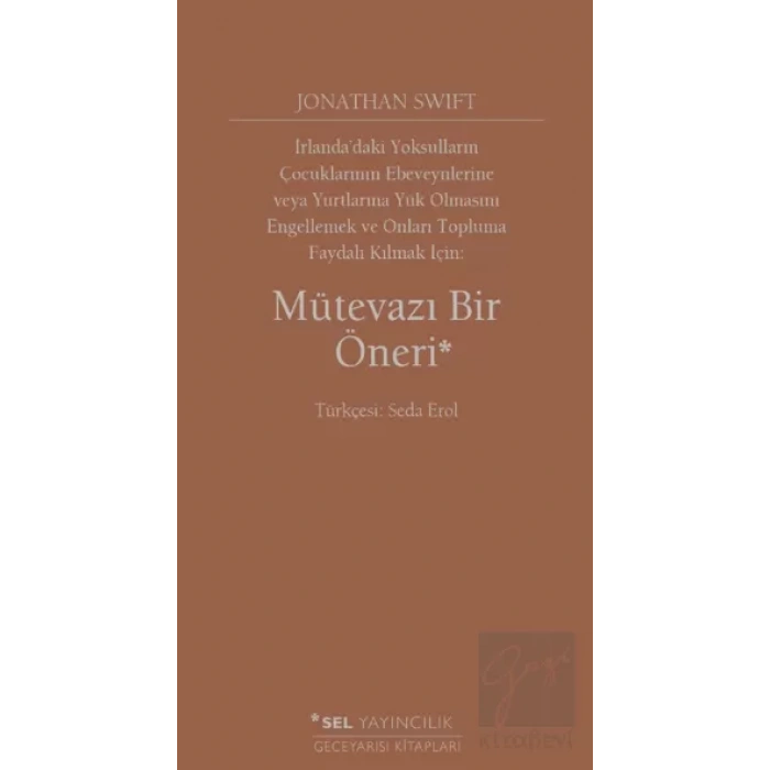 Mütevazı Bir Öneri