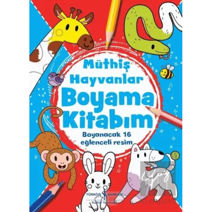 Müthiş Hayvanlar Boyama Kitabım