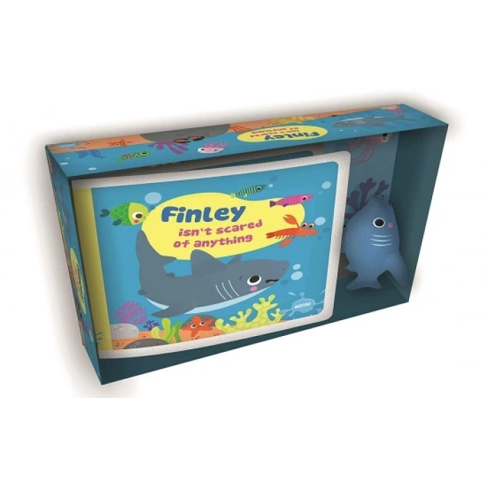 My First Bath Book & Toy: Finley isnt Scared of Anything