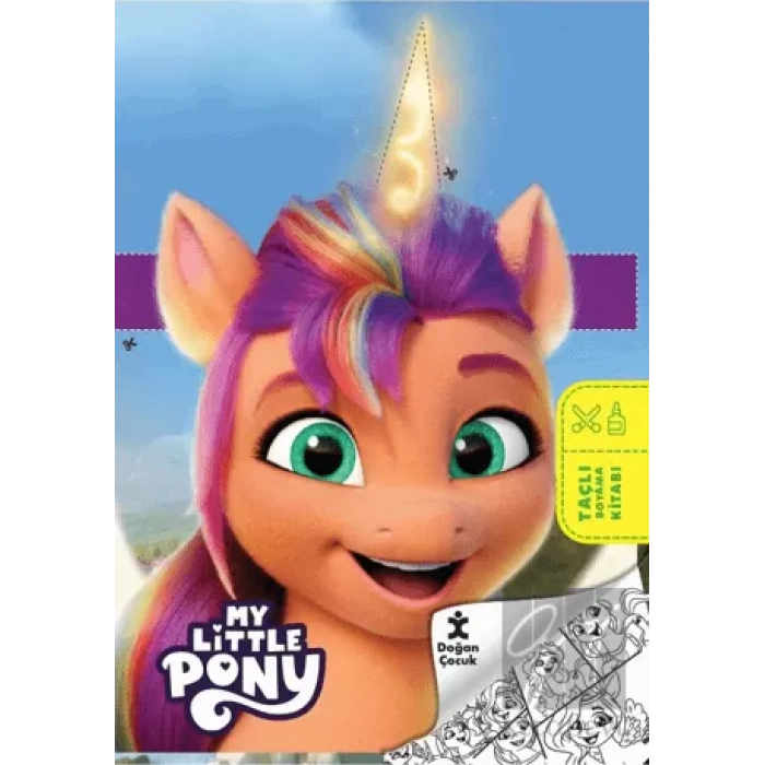 My Little Pony - Taçlı Boyama Kitabı