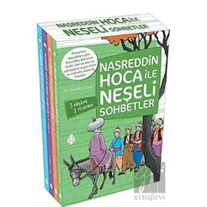 Nasreddin Hoca ile Neşeli Sohbetler (4 Kitap Takım)