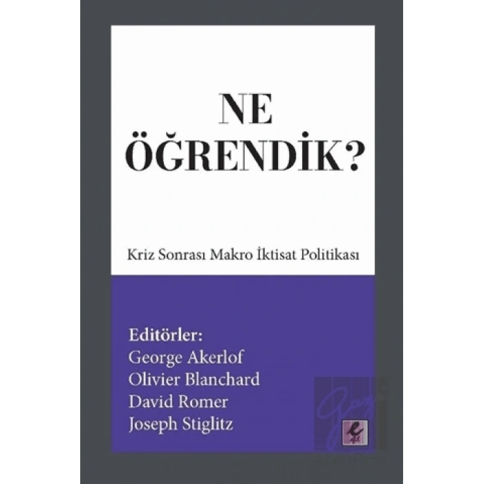 Ne Öğrendik?