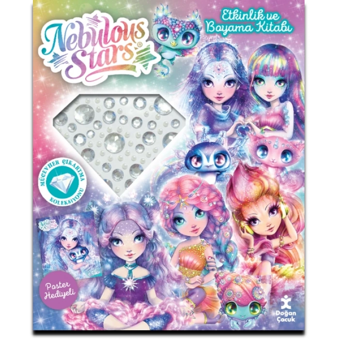 Nebulous Stars-  Mücevher Koleksiyonu - Etkinlik Ve Boyama Kitabı