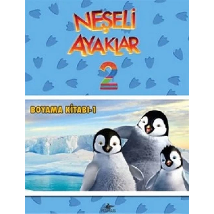 Neşeli Ayaklar 2 - Boyama Kitabı 1