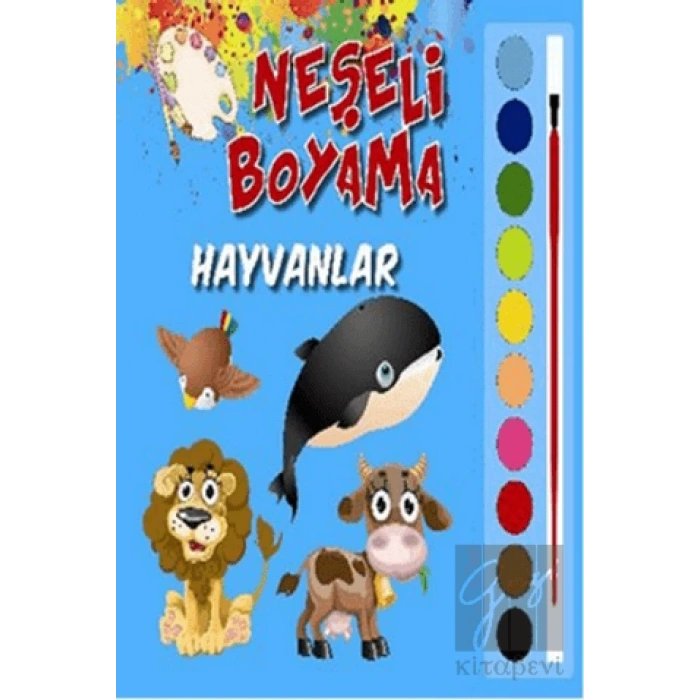 Neşeli Boyama - Hayvanlar