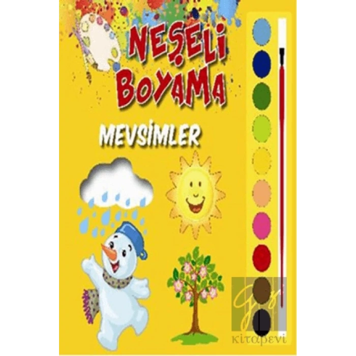 Neşeli Boyama - Mevsimler