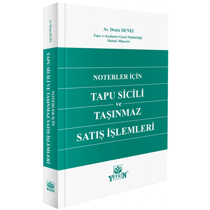 Noterler İçin Tapu Sicili ve Taşınmaz Satış İşlemleri