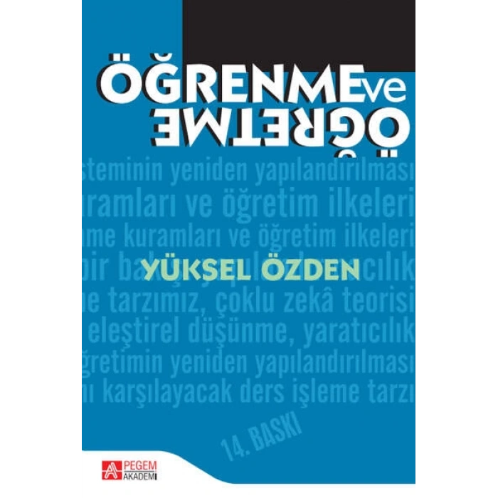 Öğrenme ve Öğretme
