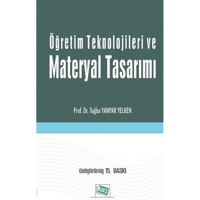 Öğretim Teknolojileri ve Materyal Tasarımı