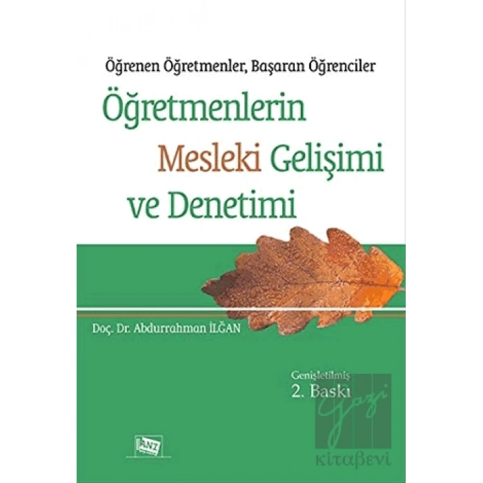 Öğretmenlerin Mesleki Gelişimi ve Denetimi