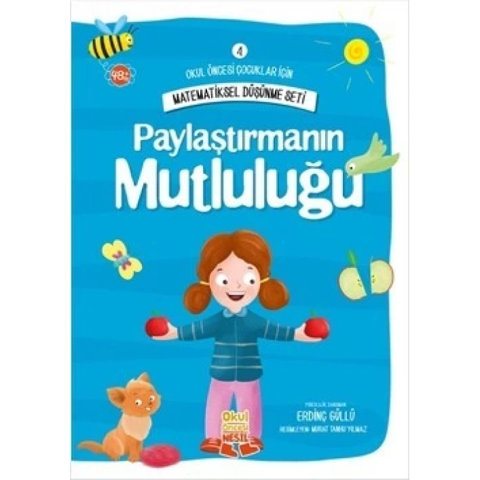 Okul Öncesi Çocuklar İçin Matematiksel Düşünme Seti 4 - Paylaştırmanın Mutluluğu