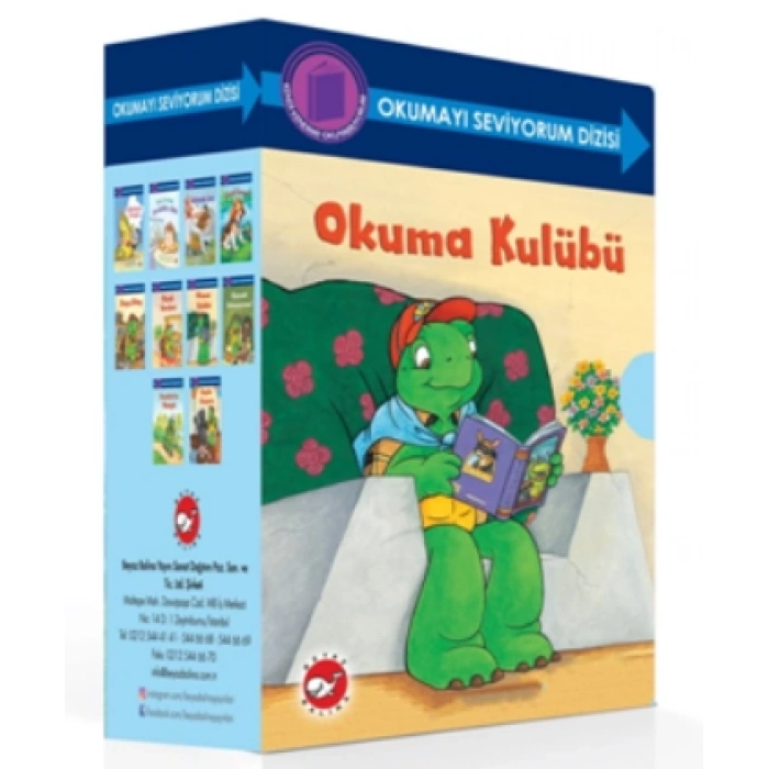 Okuma Kulübü - Okumayı Seviyorum Dizisi (10 Kitap Kutulu Set)