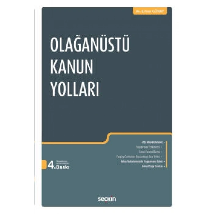 Olağanüstü Kanun Yolları