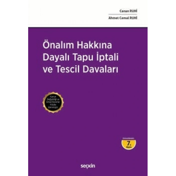 Önalım Hakkına Dayalı Tapu İptali ve Tescil Davaları