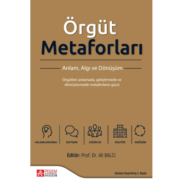 Örgüt Metaforları Anlam, Algı ve Dönüşüm